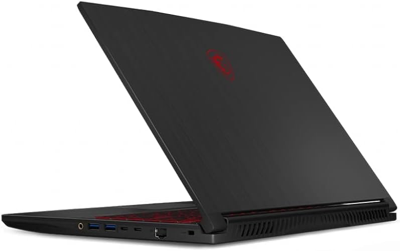 MSI GF65 Thin 10UE Gaming Laptop: 15.6' 144hz IPS-Level Screen, Intel 10th Gen i5-10500H, NVIDIA GeForce RTX3060, 512GB SSD, 8GB Memory, Black