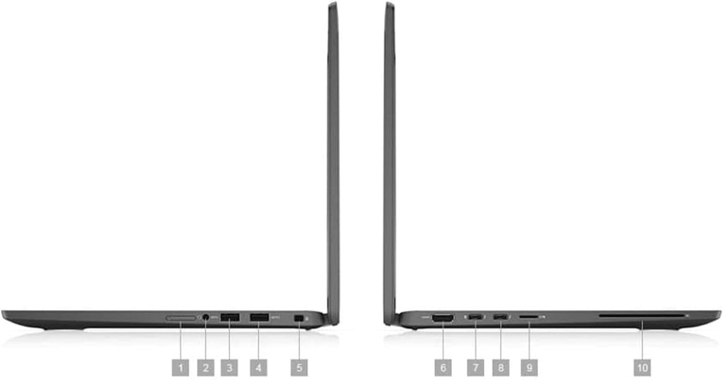 Dell Latitude 7410 Laptop | 14' 1920x1080 FHD | Core i7-10610U - 256GB SSD Hard Drive - 16GB RAM | 4 cores @ 4.9 GHz Win 11 Pro Black (Renewed)