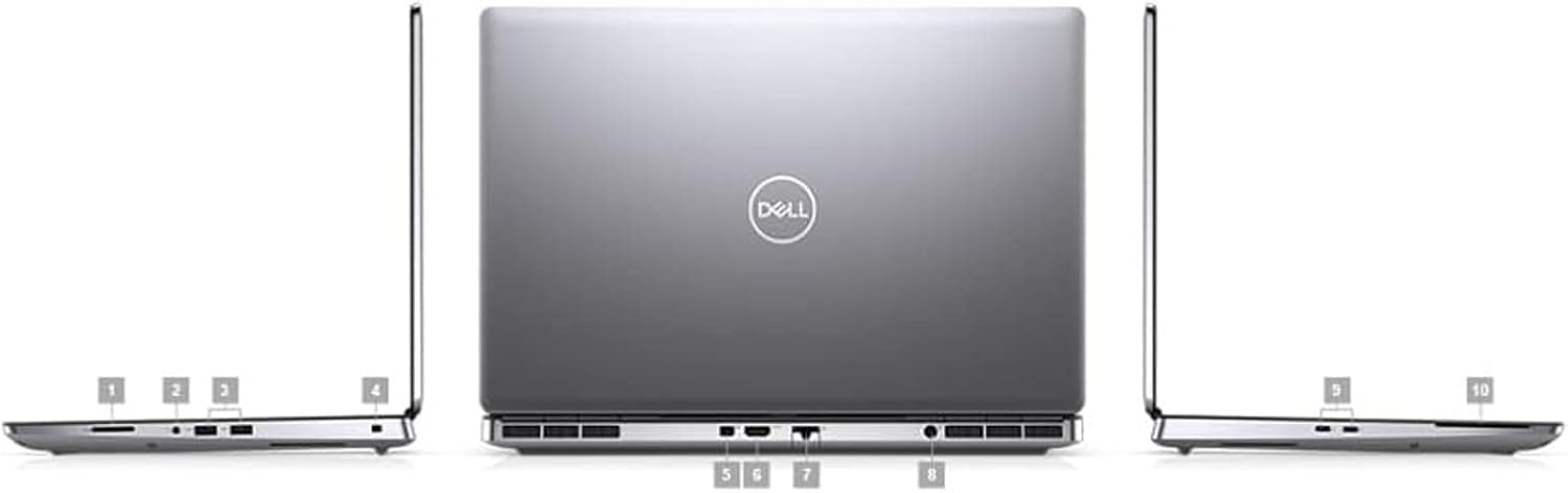 Dell Precision 7560 Workstation Laptop | 15.6' 1920x1080 FHD | Core i7-11850H - 512GB SSD Hard Drive - 32GB RAM - Nvidia RTX A2000 | 8 cores @ 4.8 GHz - 4GB GDDR6 Win 11 Pro Silver (Renewed)