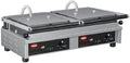 Table Top King MCG20G 26' Multi Contact Double Panini Sandwich Grill with Grooved Cast Iron Plates