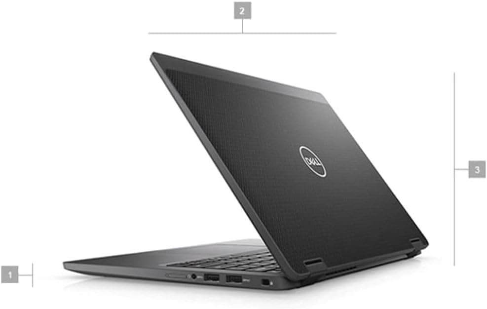Dell Latitude 7410 Laptop | 14' 1920x1080 FHD | Core i7-10610U - 256GB SSD Hard Drive - 16GB RAM | 4 cores @ 4.9 GHz Win 11 Pro Black (Renewed)