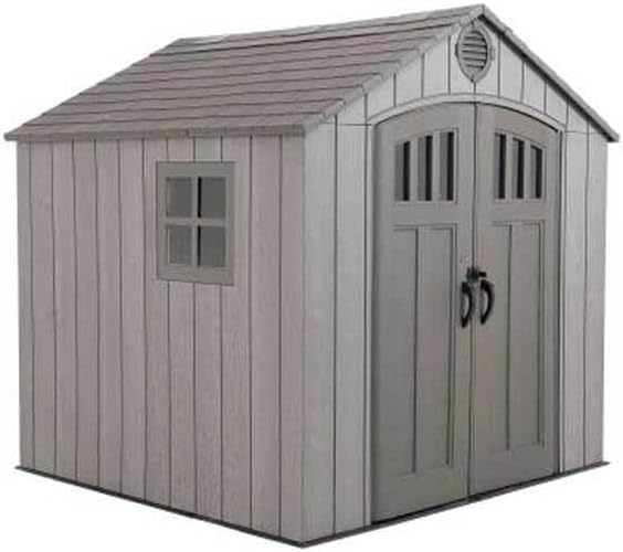 Lifetime LFT60370 8 x 7.5 ft. Outdoor Storage Shed