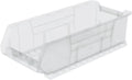 Akro-Mils 30286 Super-Size AkroBins Plastic Storage Bins, Space-Saving Stackable Bins for Garage, Classroom, Warehouse Organization, 24' L x 11' W x 7' H, Clear, 4-Pack