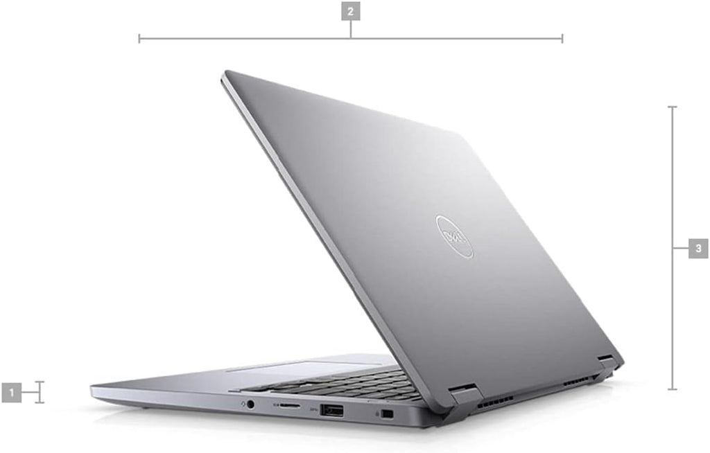 Dell Latitude 3310 2-in-1 Laptop Touch | 13.1' 1920x1080 FHD | Core i5-8265U - 256GB SSD Hard Drive - 8GB RAM | 4 cores @ 3.9 GHz Win 11 Pro Black (Renewed)