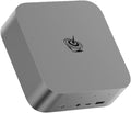 Beelink SER8 Mini PC with Ryzen 7 8745HS (8C/16T up to 4.9GHz), 32GB DDR5 +1TB PCle4.0 SSD, Wifi6+BT5.2+2.5G LAN, Mini Desktop Computers HDMI 2.1+DP 1.4+USB4 Triple-Display Output-Spacce Gray