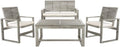 SAFAVIEH Home Collection Hailey Outdoor Living Acacia Patio Set