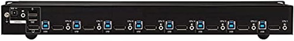 Tripp Lite DisplayPort/USB KVM Switch 8-Port Audio/Video 4K 60Hz 1URM (B024-DPU08)
