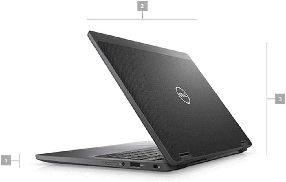 Dell Latitude 7310 Laptop | 13' 1920x1080 FHD | Core i7-10610U - 512GB SSD Hard Drive - 16GB RAM | 4 cores @ 4.9 GHz Win 11 Pro Black (Renewed)
