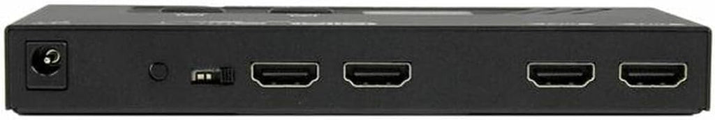 StarTech.com 2x2 HDMI Matrix Switch with Remote - 1080p Automatic & Priority Switcher - Video Wall Auto Selector Splitter Box - Audio Out, TAA (VS222HDQ)