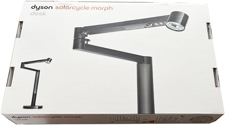 Dyson Solarcycle Morph Desk Lamp (Black) - Intelligently Tracks Your Local Daylight