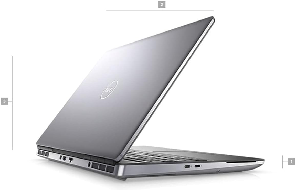 Dell Precision 7560 Workstation Laptop | 15.6' 3840x2160 4k | Core i7-11850H - 1TB SSD Hard Drive - 64GB RAM | 8 cores @ 4.8 GHz Win 11 Pro Silver (Renewed)