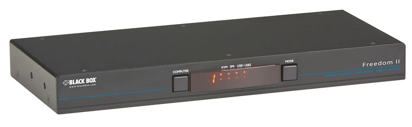 Black Box Freedom II KV0004A-R2 4-Port KVM Switch