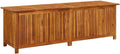 vidaXL Outdoor Storage Box, Deck Box with Lid, Patio Cabinet, Storage Chest for Outdoor Cushions Throw Pillows Garden Tools, Solid Wood Acacia