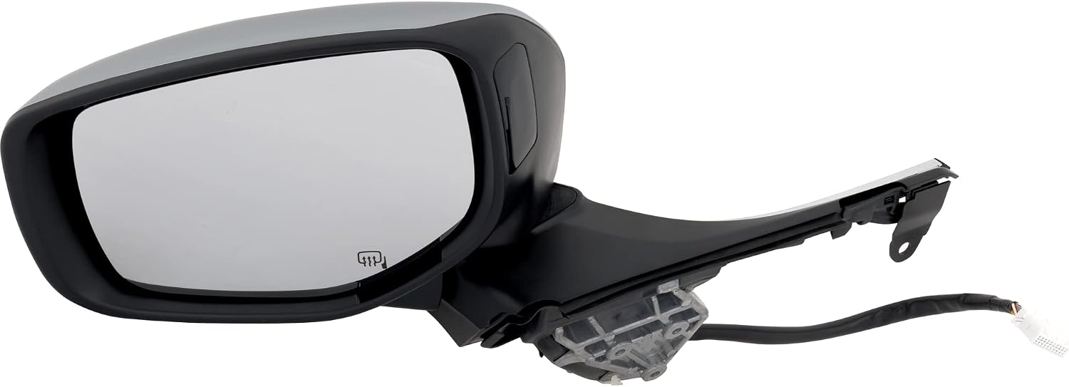 Garage-Pro Driver Side Power Heated Mirror for Subaru Outback 2020-2022 Power Fold With Signal Light, Blind Spot Monitor & Memory Chrome