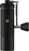TIMEMORE S3 Manual Coffee Grinder with External Adjustment and Stainless Steel Patented Burr，Hand Coffee Grinder High Presicion Premium Expresso Coffee Grinder Chestnut S3, Black