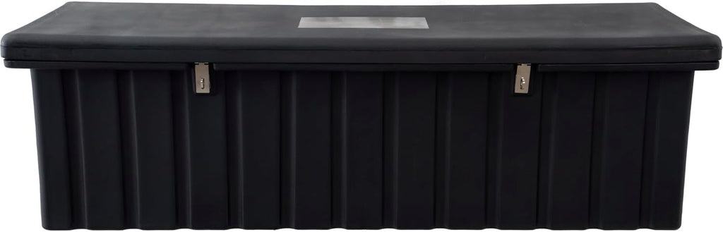 Buyers Products 1712260 Black Poly All-Purpose Storage Chest , 18.8 cu. ft, Made In The USA, Dent-Resistant Lockable Storage Box for Truck, Trailer, Dock, or Deck, High-Density Polyethylene
