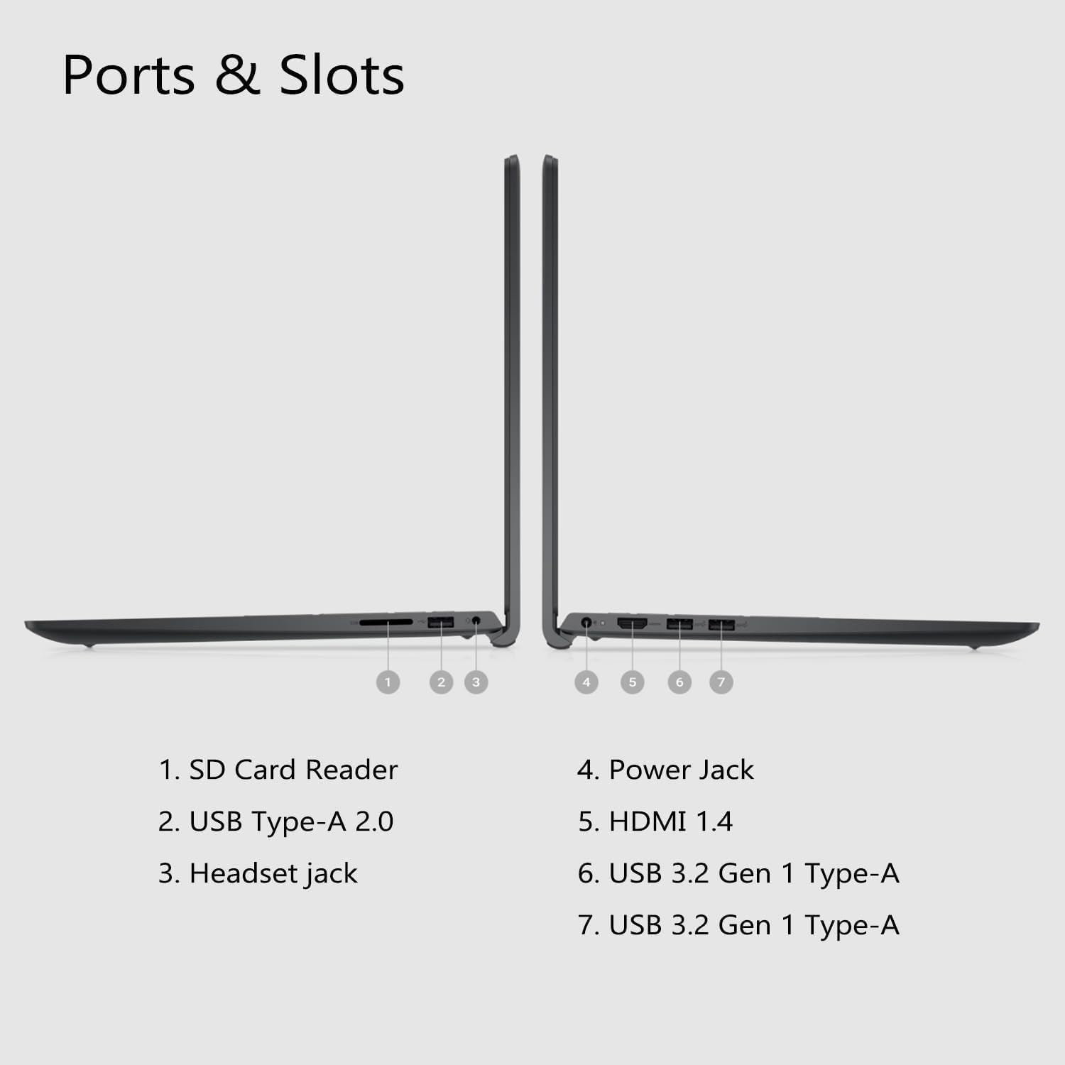 DELL Inspiron 15 3000 3520 Business Laptop Computer 15.6'' FHD Touchscreen,11th Gen Intel 4 Cores i5-1155G7, with Microsoft Office 365,32G,1TB, Numeric Keypad, Wi-Fi, Webcam, HDMI, Black