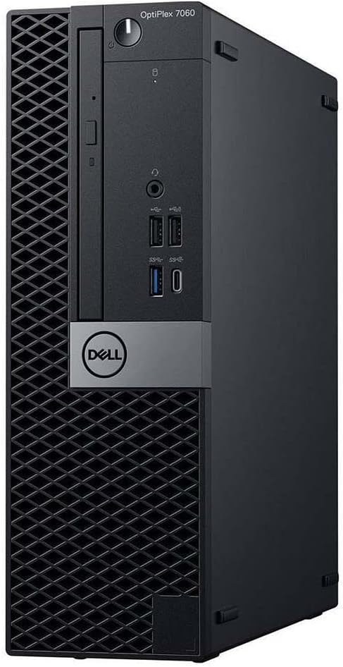 DELL Optiplex 7060 SFF Desktop Computer PC | Intel 8th Gen i7-8700 (6 Core) | 16GB DDR4 Ram 256GB NVMe M.2 SSD | Built-in WiFi & Bluetooth | Windows 11 Pro | Wireless Keyboard & Mouse(Renewed)