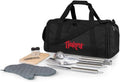 PICNIC TIME NCAA BBQ Kit Cooler Tote with Barbecue & Accessories