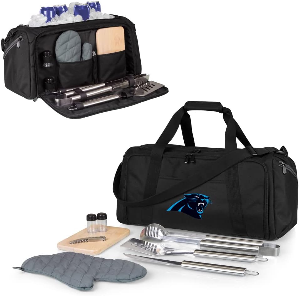 NFL BBQ Kit/Cooler Tote with Barbecue and Picnic Accessories