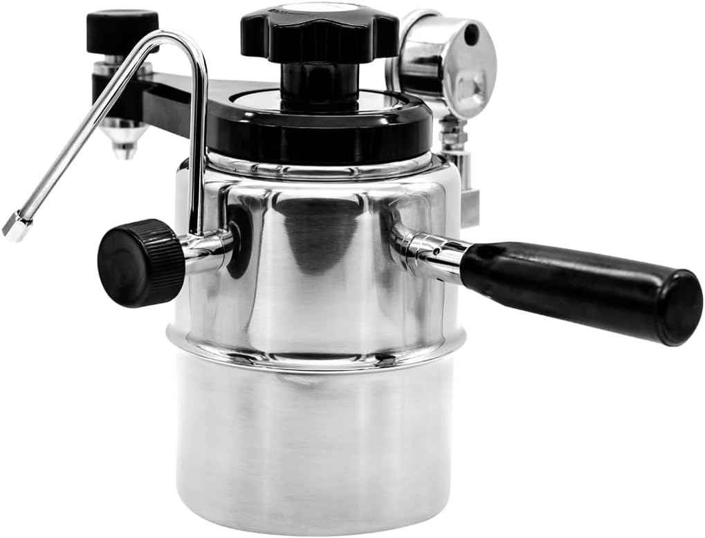 Taylor & Ng 30025 Bellman CX-25P Stovetop espresso Maker with Pressure Gauge