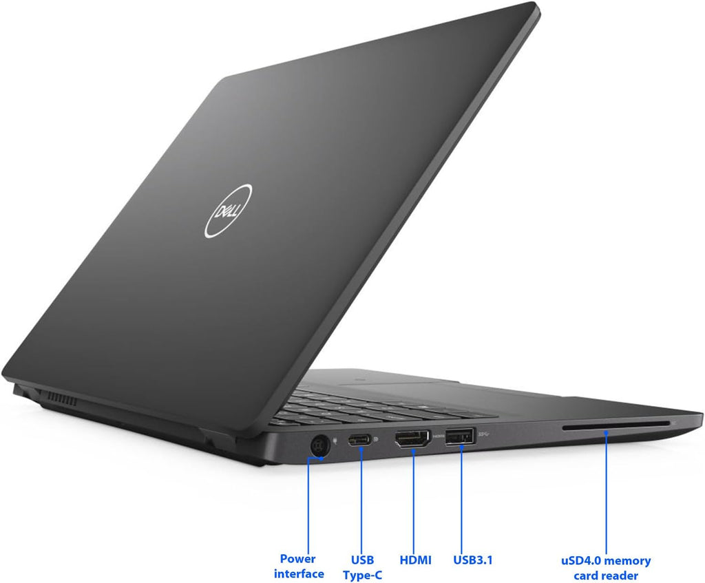 Dell Latitude 5300 Laptop 13.3-inch FHD Display, Intel Quad Core i7-8665U, 16GB RAM, 256GB SSD, Backlit Keyboard, HDMI, Windows 11 Pro (Renewed)