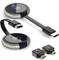 TIMBOOTECH Wireless HDMI Transmitter and Receiver 4K, Streaming Smooth Media Video/Audio 5G HDMI Wireless Extender for Laptop, Camera, Cable Box, DVD, Phone to Monitor, Projector, HDTV 165FT