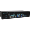 HDMI 1.4 KVM Switch for 2 Computers 2 Monitors, Full-Frame PBP (Vertical and Horizontal Modes), 4K@30Hz, EDID Management, HDCP 1.4 Compliant, Mouse Roaming, Hotkey Controls, MBAG-312