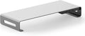 Mobile Pixels Aluminum Monitor Riser with Docking Hub, USB-C Port, PD Port, Ethernet, HDMI, 3 USB 3.0 for PC, TV, Tablet, Laptop, Space Grey