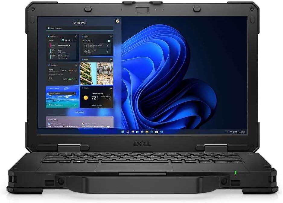Dell Latitude Rugged 5430 Laptop (2022) Touch | 14' 1920x1080 FHD | Core i5-1135G7-256GB SSD Hard Drive - 32GB RAM | 4 cores @ 4.2 GHz Win 11 Pro Black