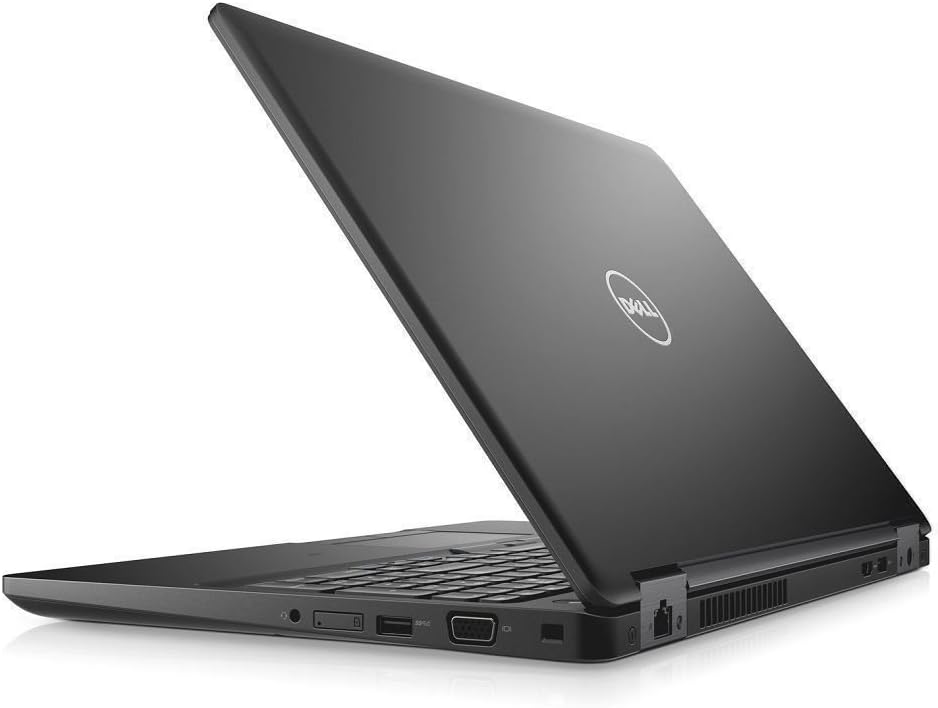 Dell Latitude 15-5580 Intel Core i7-7600U X2 2.8GHz 16GB 500GB 15.6', Black (Renewed)