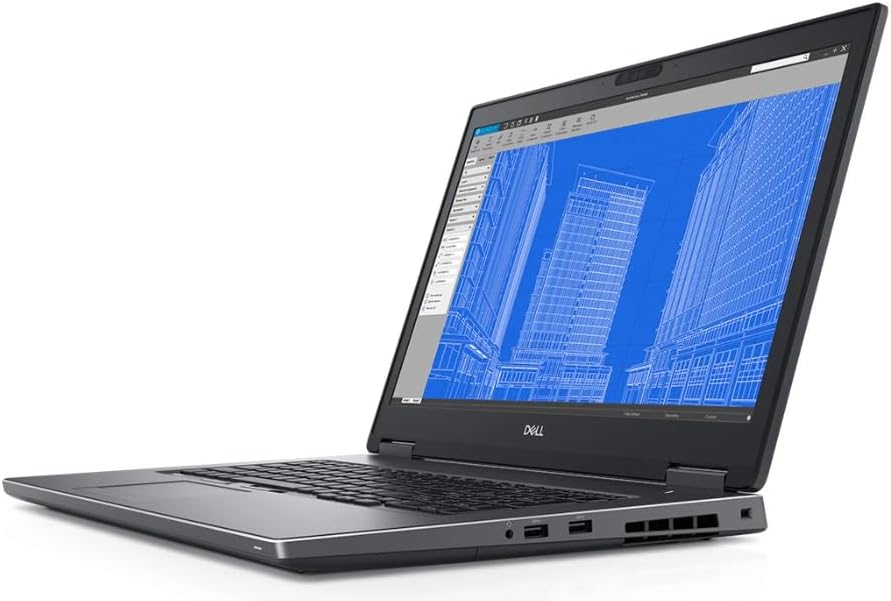 DELL Precision 17 7730 i7-8850H 32GB 512GB PCIe SSD 17.3'' FHD NVIDIA P3200 6GB (Renewed)