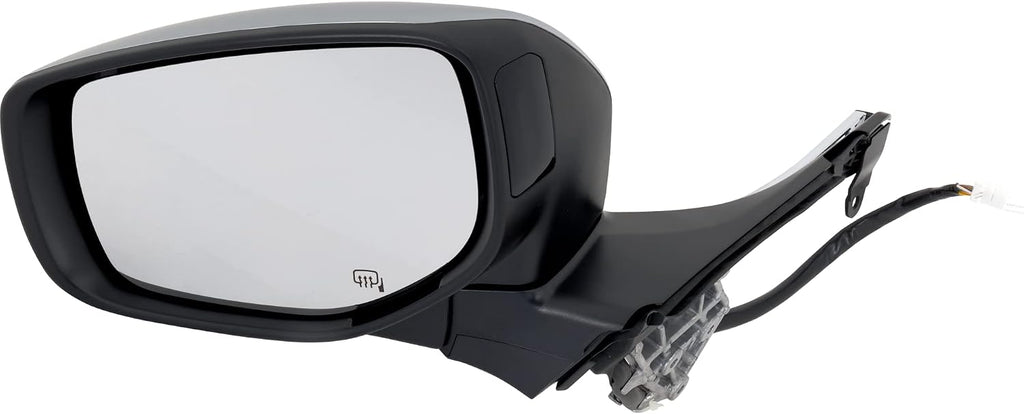 Garage-Pro Driver Side Power Heated Mirror for Subaru Outback 2020-2022 Power Fold With Signal Light, Blind Spot Monitor & Memory Chrome