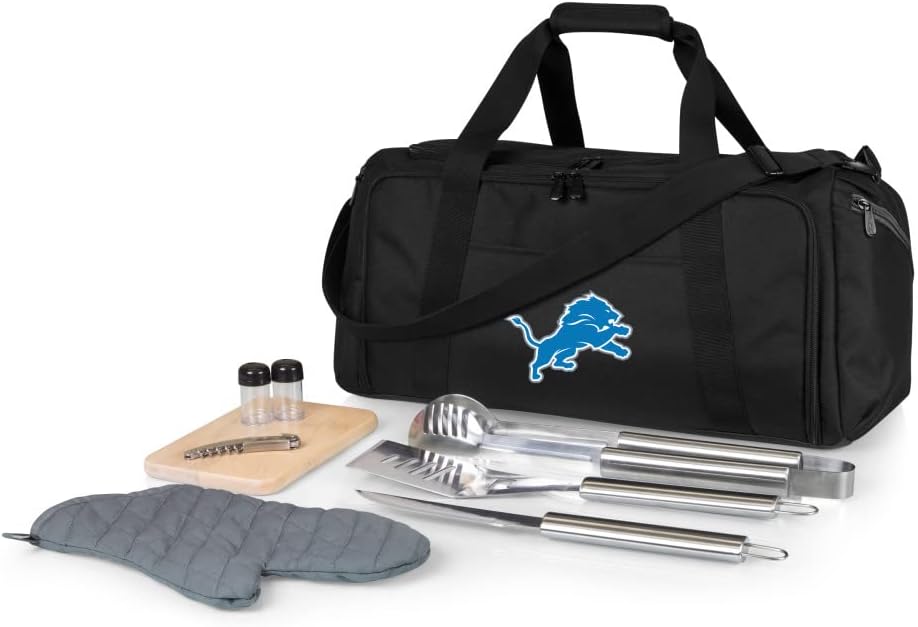 NFL BBQ Kit/Cooler Tote with Barbecue and Picnic Accessories