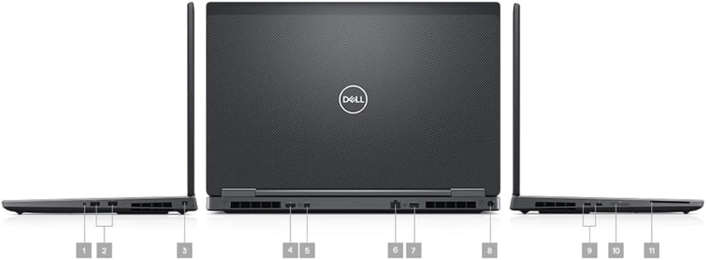 DELL Precision 17 7730 i7-8850H 32GB 512GB PCIe SSD 17.3'' FHD NVIDIA P3200 6GB (Renewed)