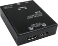DisplayPort 1.2 EDID Feeder with Splitter Function, Copy, Emulator, Ghost Management, 4K@60Hz, HDCP 2.2/1.4, 2 Custom Modes, USB-Powered, Compatible with DP and HDMI Monitors, VDDC-462DPM