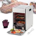 1700W Electric Steak Broiler, Indoor Grill with 10-Tier Rack, Stainless Steel Surface, Heats to 800℃ in 10min, for Steak Ribeyes Chicken Vegetables
