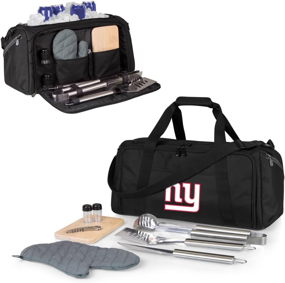 NFL BBQ Kit/Cooler Tote with Barbecue and Picnic Accessories