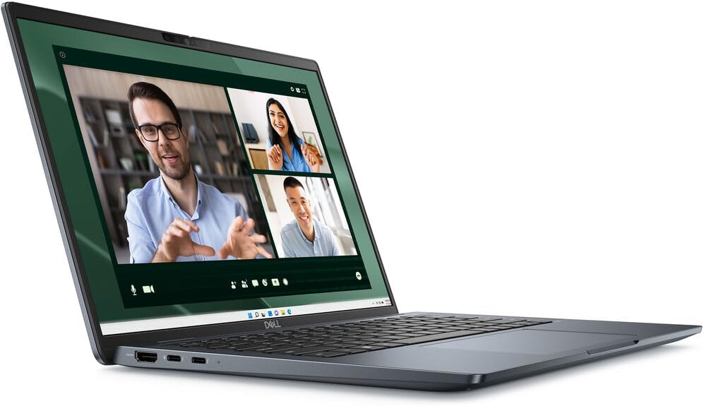 Dell Latitude 7450 14' QHD+ Touchscreen Ultralight Laptop, Intel Core Ultra 7-165U vPro, 16GB RAM, 256GB NVMe SSD, WiFi 7, BT, Webcam, HDMI, USB-C, Thunderbolt, Backlit Keyboard, Win 11 Pro