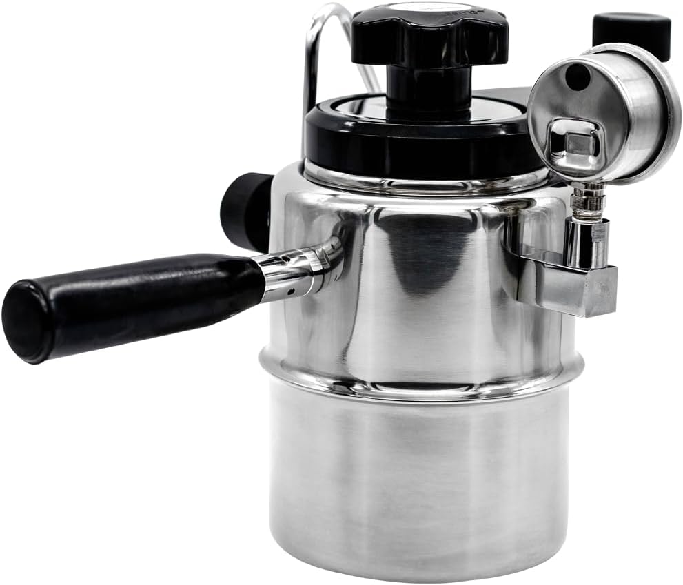 Taylor & Ng 30025 Bellman CX-25P Stovetop espresso Maker with Pressure Gauge