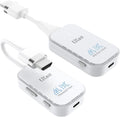 EZCast Wireless HDMI Transmitter & Receiver, 4K 30Hz, Works with All TVs (Smart & Non-Smart), Screen Mirroring & Extending for Laptop/PC/PS5, 30m Range