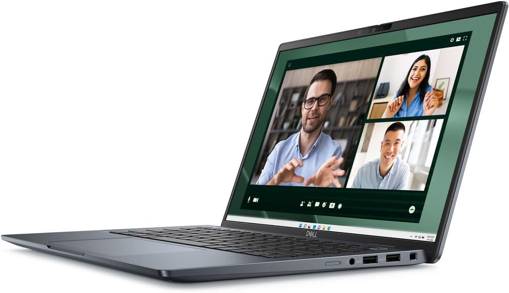 Dell Latitude 7450 14' QHD+ Touchscreen Ultralight Laptop, Intel Core Ultra 7-165U vPro, 16GB RAM, 1TB NVMe SSD, WiFi 7, BT, Webcam, HDMI, USB-C, Thunderbolt, Backlit Keyboard, Win 11 Pro