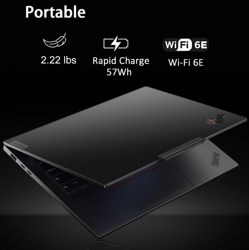 Lenovo ThinkPad X1 Carbon Gen 12 Laptop (14' FHD+ Touchscreen, Intel Core Ultra 7 165U vPro, 32GB DDR5, 1TB SSD), Fingerprint Reader, Backlit, IR Webcam, 2X Thunderbolt 4, IST HUB, Win 11 Pro, AI PC