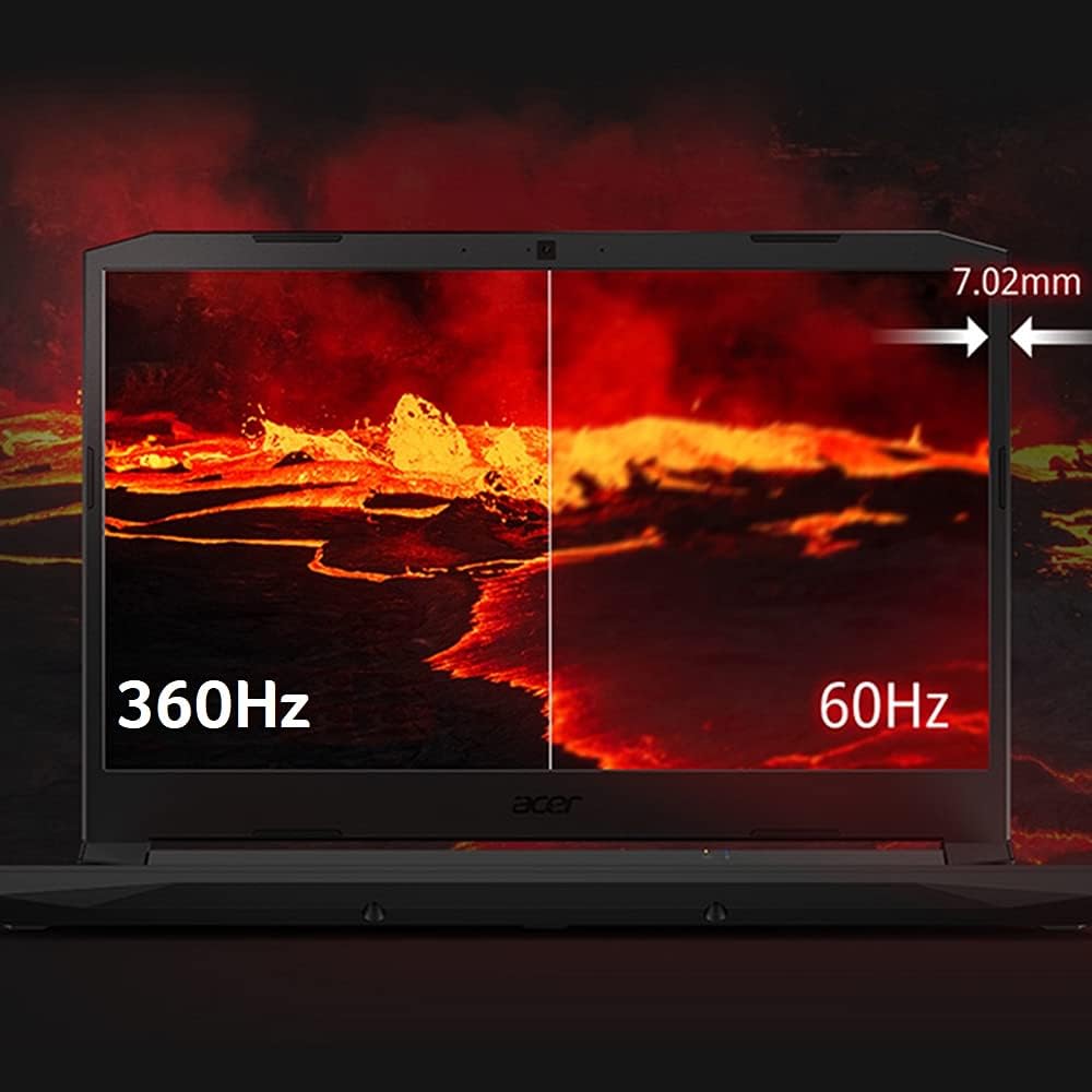 acer Nitro 5 AN517-41-R3NX Gaming Laptop, AMD Ryzen 7 5800H Octa-Core CPU | NVIDIA GeForce RTX 3080 Laptop GPU | 17.3' FHD 360Hz IPS 3ms Display | 16GB DDR4 | 1TB NVMe SSD | WiFi 6 | RGB Keyboard