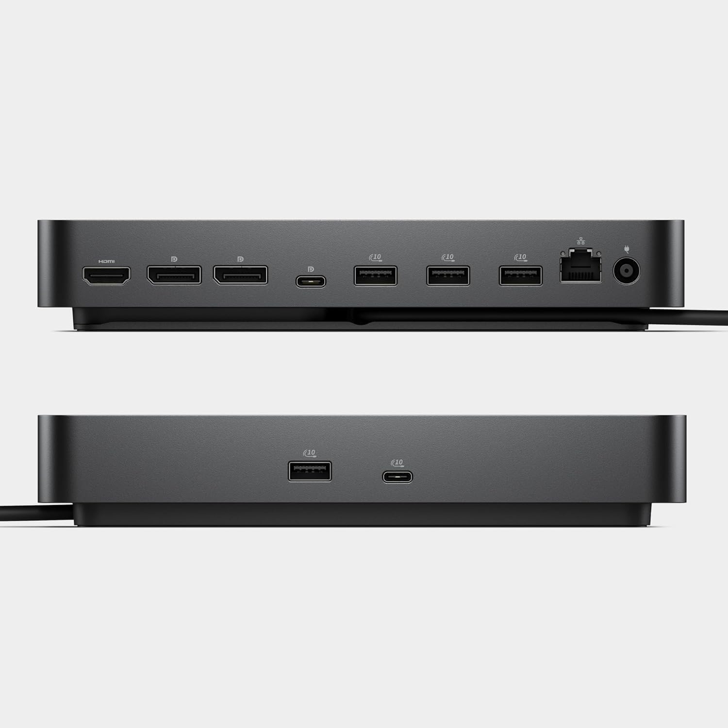 Dell Pro Dock WD25 Universal Docking Station Bundle — USB-C/USB-A Dual Display Dock with 100W Adapter + HDMI Cable + USB-C Cable + DisplayPort Cable + Cleaning Cloth