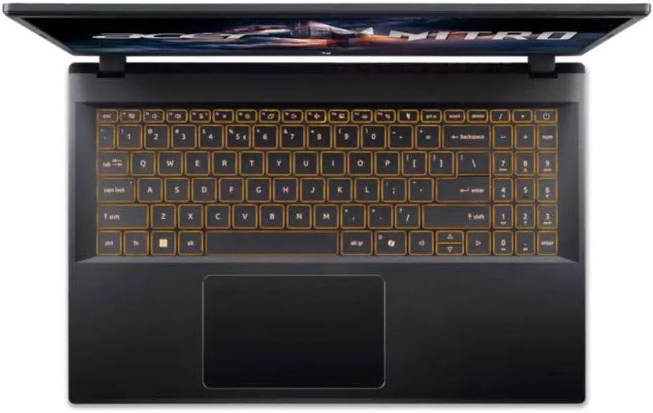 acer Nitro V Gaming Laptop, 15.6' FHD IPS Display, 165Hz, Intel i5-13420H, NVIDIA GeForce RTX 5050 with 8GB GDDR7 VRAM, 16GB RAM, 1TB SSD, BK, Win11H, Obsidian Black, TWE Accessories