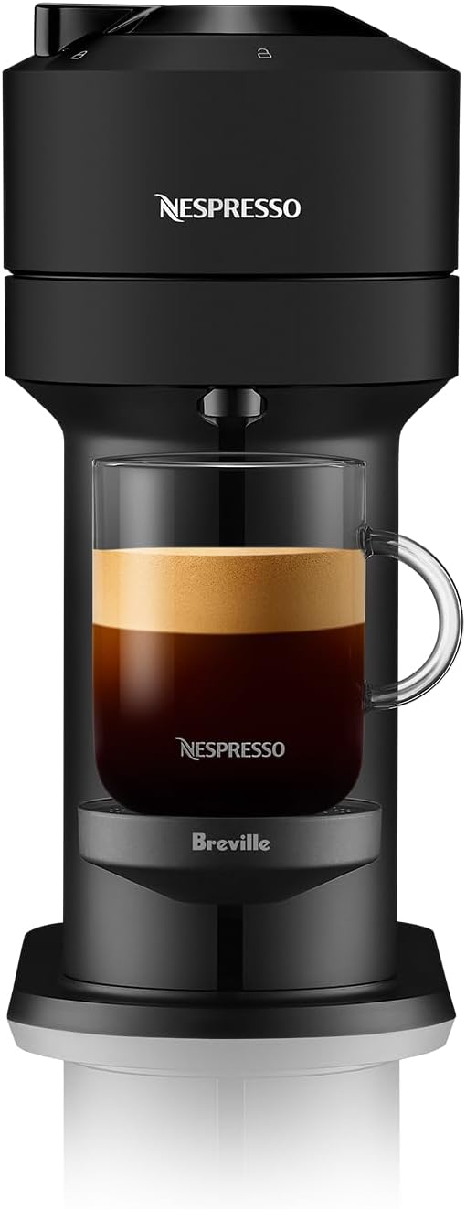 Nespresso VertuoPlus Coffee and Espresso Machine by Breville,1.1 liters, Ink Black