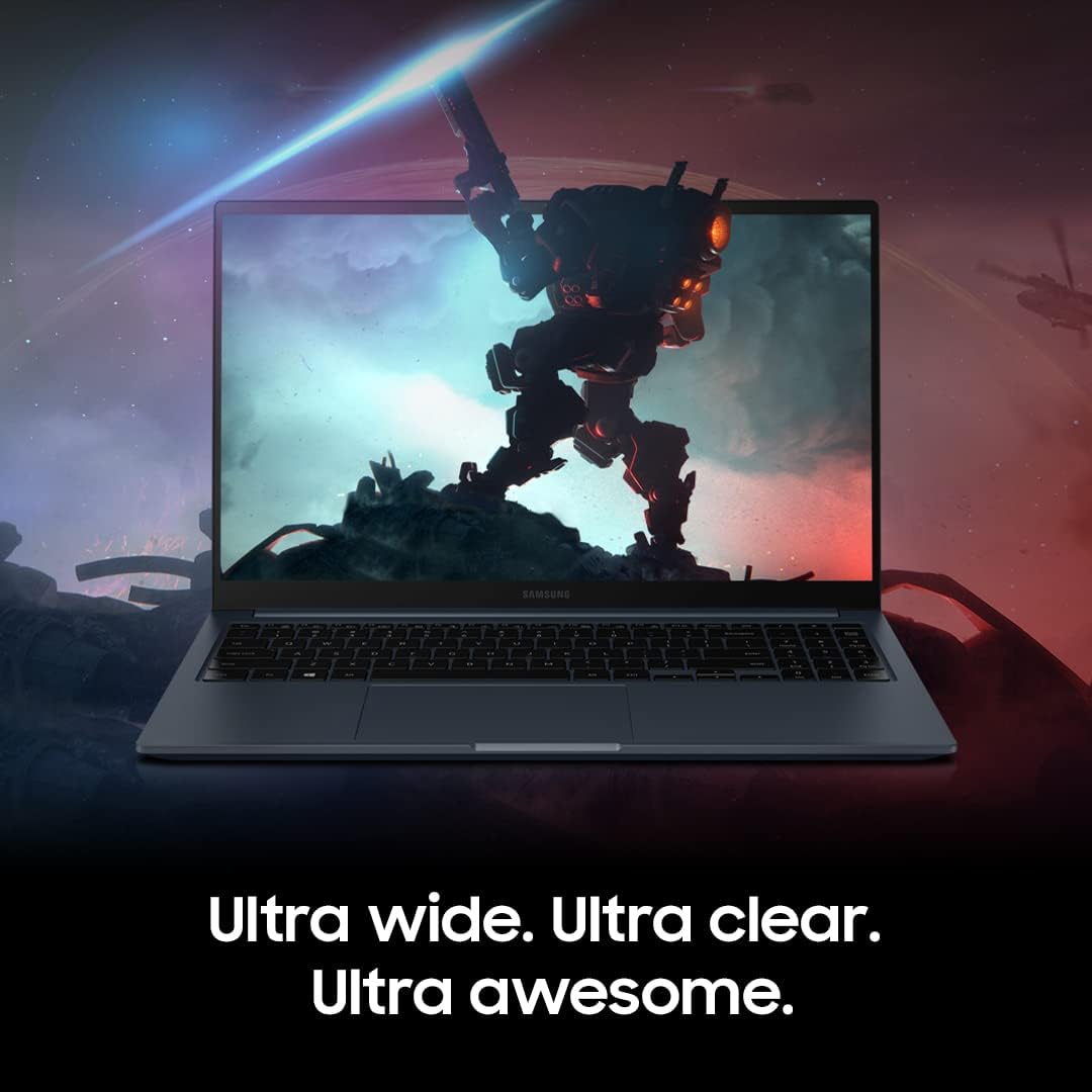Samsung Electronics Galaxy Book Odyssey Intel Laptop Computer 15.6' LED Screen Intel Core i7 Processor 16GB Memory 512GB SSD Long-Lasting Battery, Mystic Black