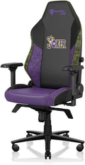Secretlab Titan Evo The Joker Gaming Chair - Reclining - Ergonomic & Comfortable Gaming Chair with 4D Armrest - Magnetic Head Pillow & 4-Way Lumbar Support - Small - Black/Purple - Leatherette