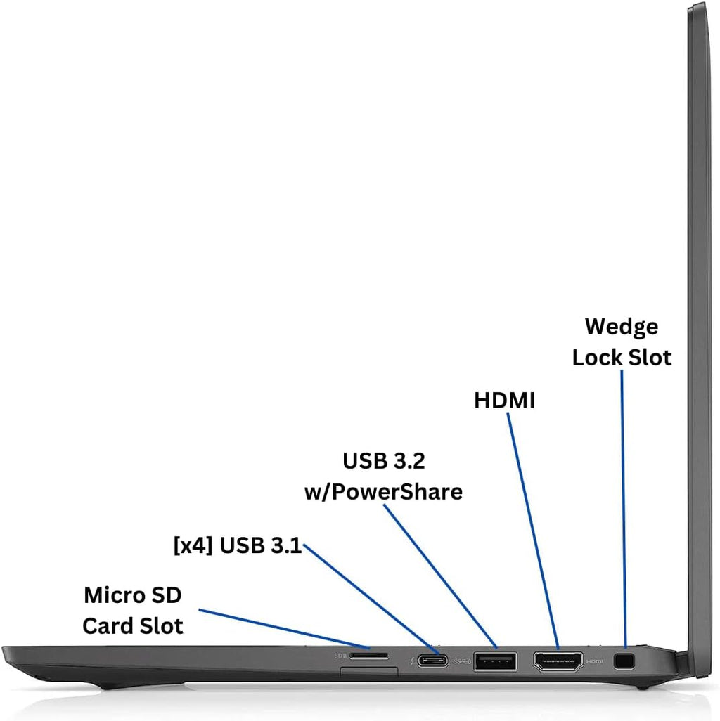Dell Latitude 7420 14' FHD Touchscreen Laptop, Intel Core i5-1145G7, 16GB DDR4 RAM, 256GB SSD, Thunderbolt, HDMI, Windows 11 Pro (Renewed)